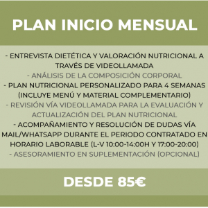 PLAN INICIO MENSUAL