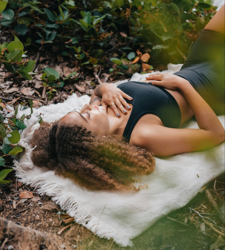 siesta en la naturaleza